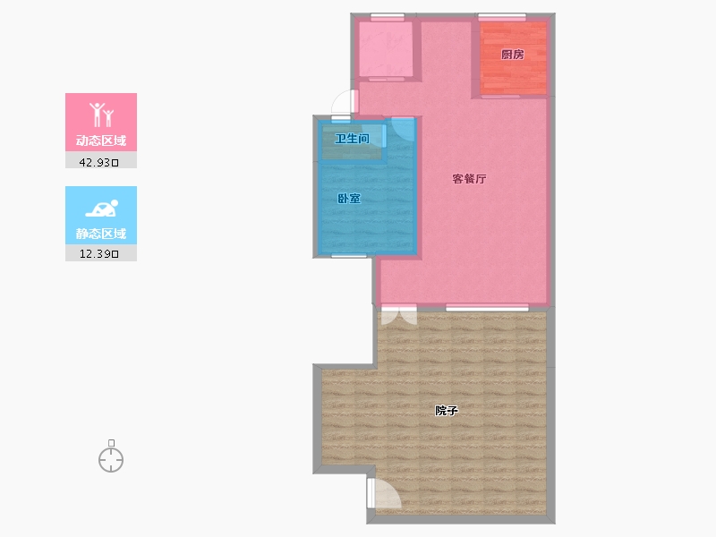 河南省-开封市-绿地香颂-85.99-户型库-动静分区