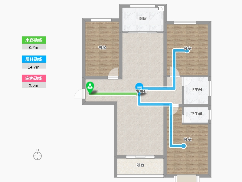 河南省-商丘市-橄榄城-98.37-户型库-动静线