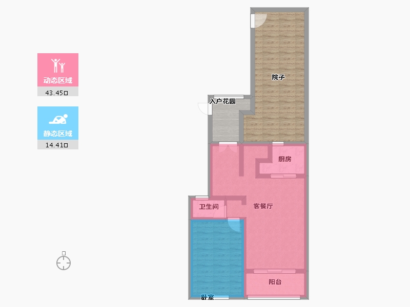 河南省-开封市-绿地香颂-79.00-户型库-动静分区