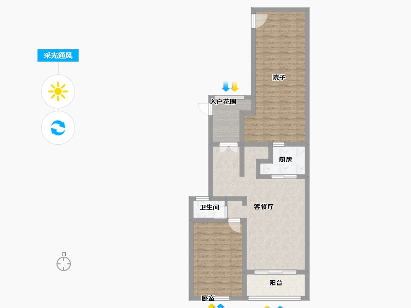 河南省-开封市-绿地香颂-79.00-户型库-采光通风