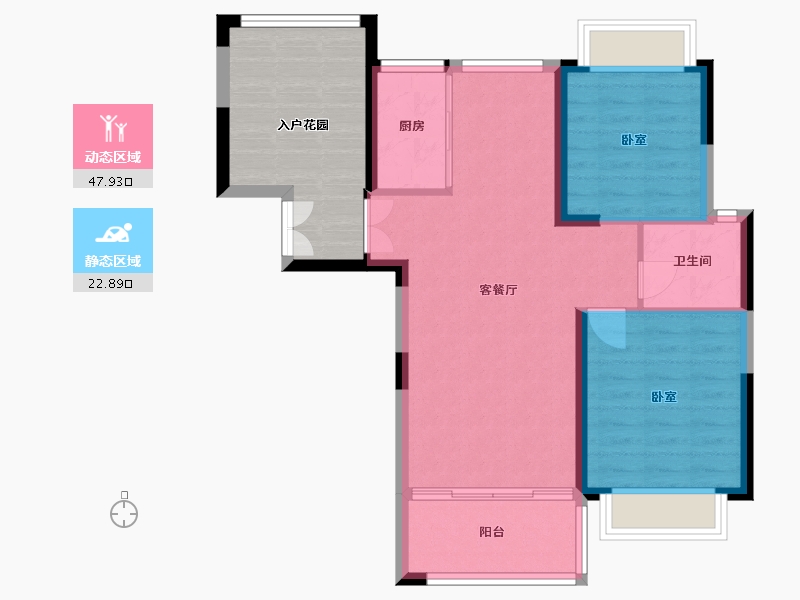 江西省-抚州市-硕丰·世界城-75.90-户型库-动静分区