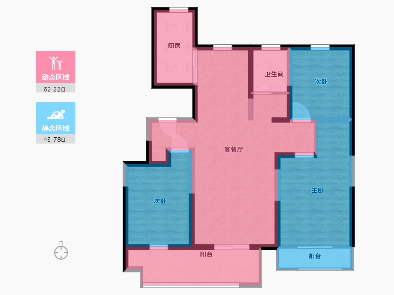 山东省-临沂市-海联·江山里-94.00-户型库-动静分区