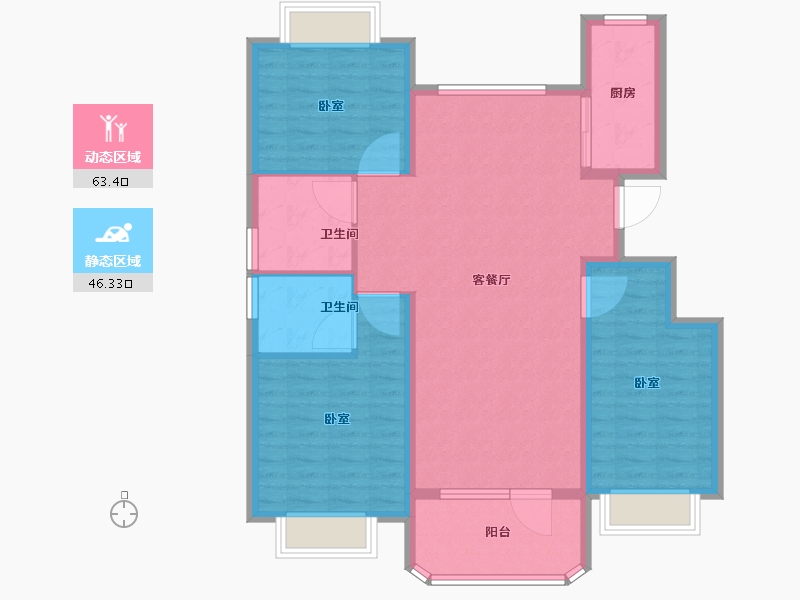 山东省-济宁市-红星瑞马世家-99.01-户型库-动静分区