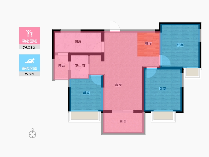 河南省-周口市-佳利首府-82.01-户型库-动静分区