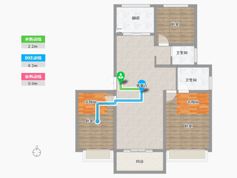 山东省-菏泽市-中达祥泰御府-108.27-户型库-动静线