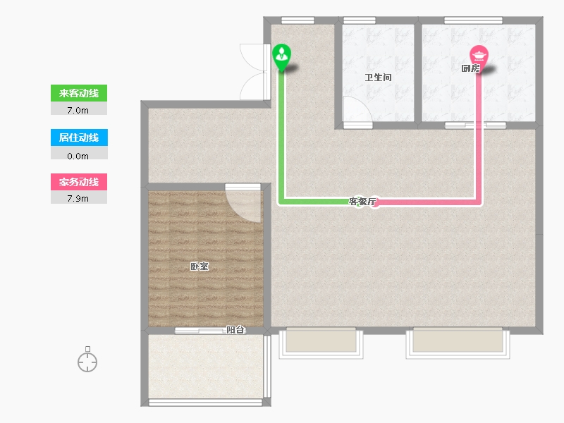 江苏省-南京市-五矿澜悦栖原-130.00-户型库-动静线