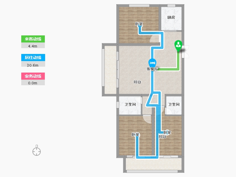 山东省-德州市-奥特莱斯·澜铂湾-112.00-户型库-动静线