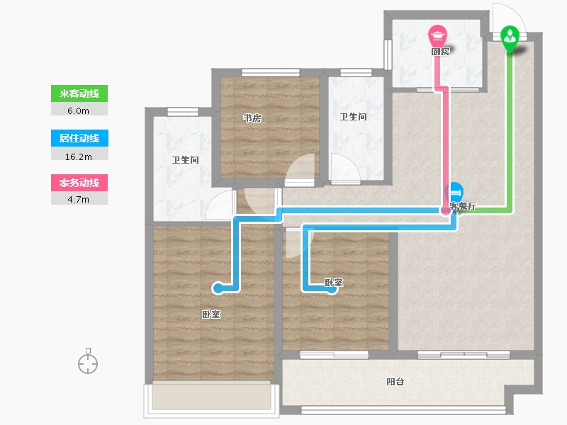 山东省-菏泽市-单县佳和城-98.00-户型库-动静线