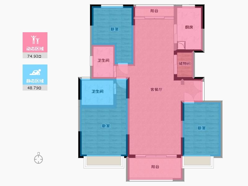 河南省-商丘市-京都九如府-110.00-户型库-动静分区