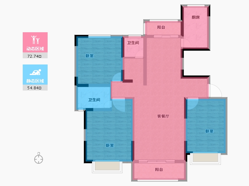 河南省-商丘市-国安城-114.00-户型库-动静分区