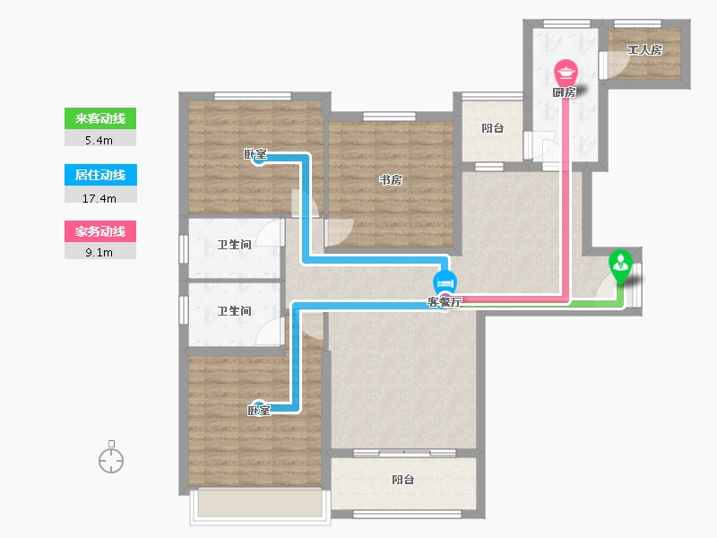 河南省-商丘市-远洋新天地二期-110.00-户型库-动静线