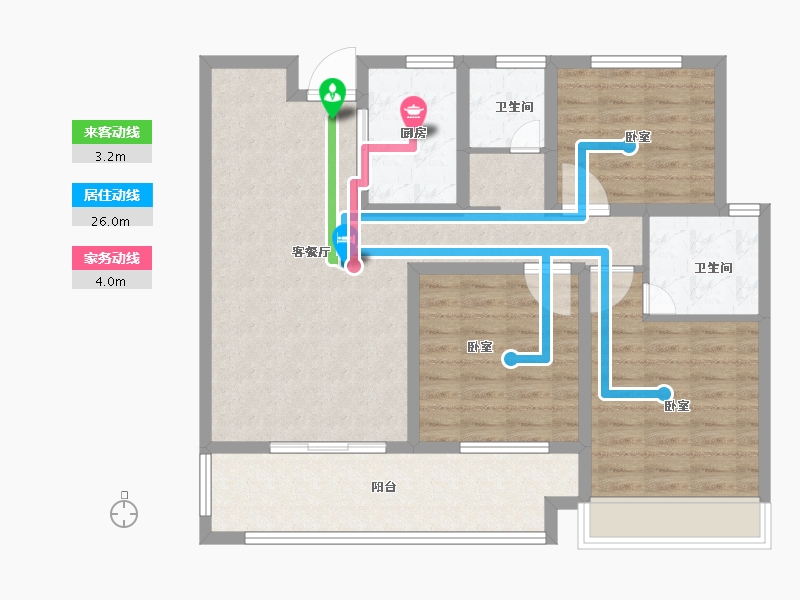 河南省-南阳市-圣瀚状元府-98.82-户型库-动静线