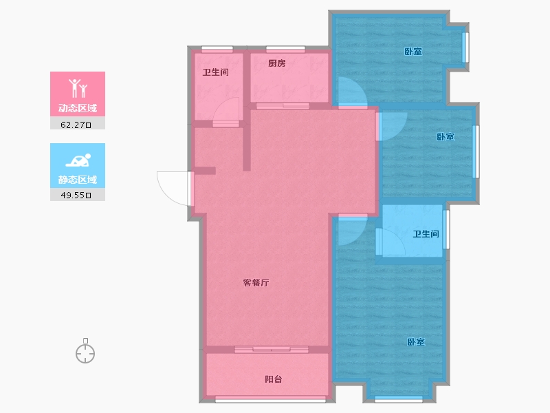 河南省-商丘市-伯爵城邦-100.00-户型库-动静分区