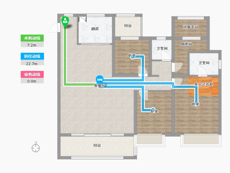 河南省-许昌市-建业臻悦汇-114.99-户型库-动静线