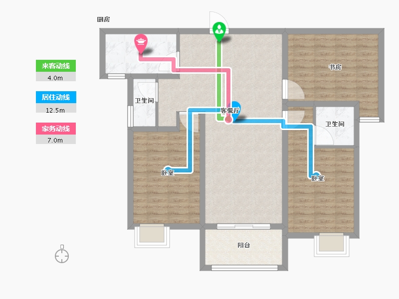 河南省-开封市-通许美林湖畔-96.29-户型库-动静线