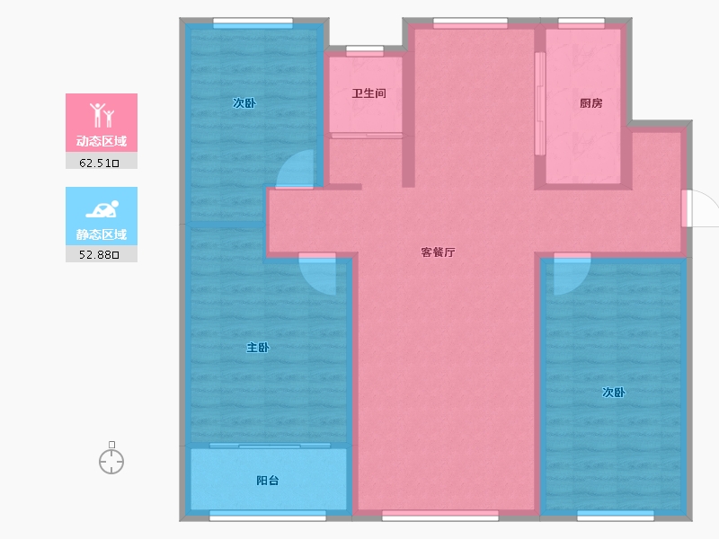 山东省-济南市-力高君御华府-104.00-户型库-动静分区