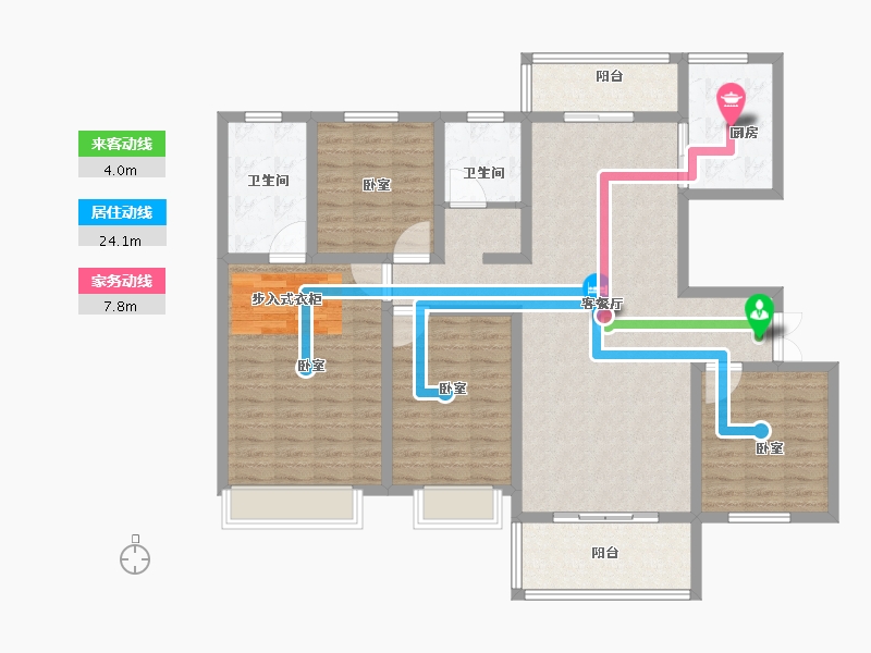 河南省-商丘市-虞城建业城-134.01-户型库-动静线