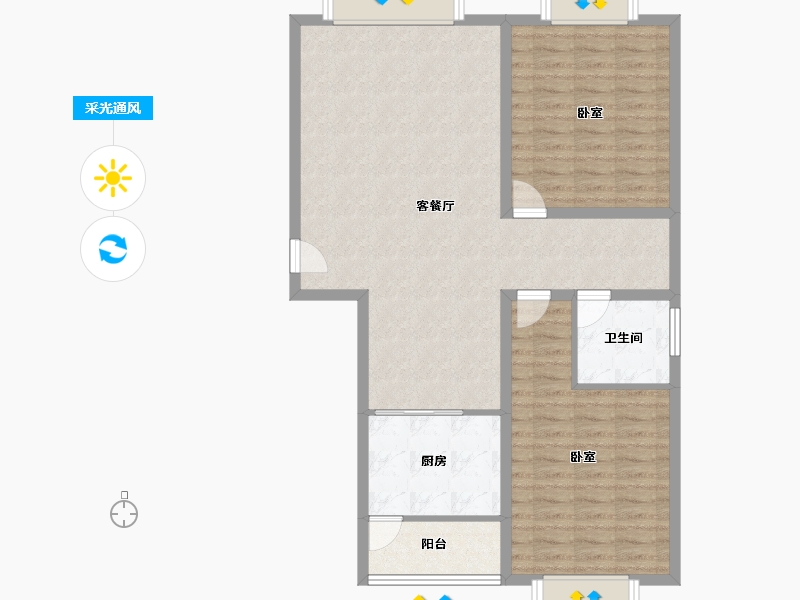 河南省-南阳市-华美国际-97.03-户型库-采光通风