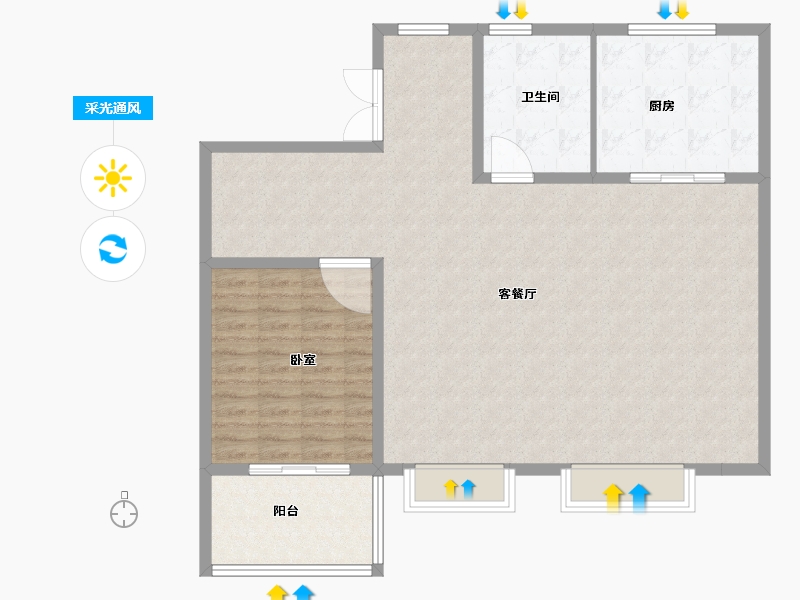 江苏省-南京市-五矿澜悦栖原-113.99-户型库-采光通风