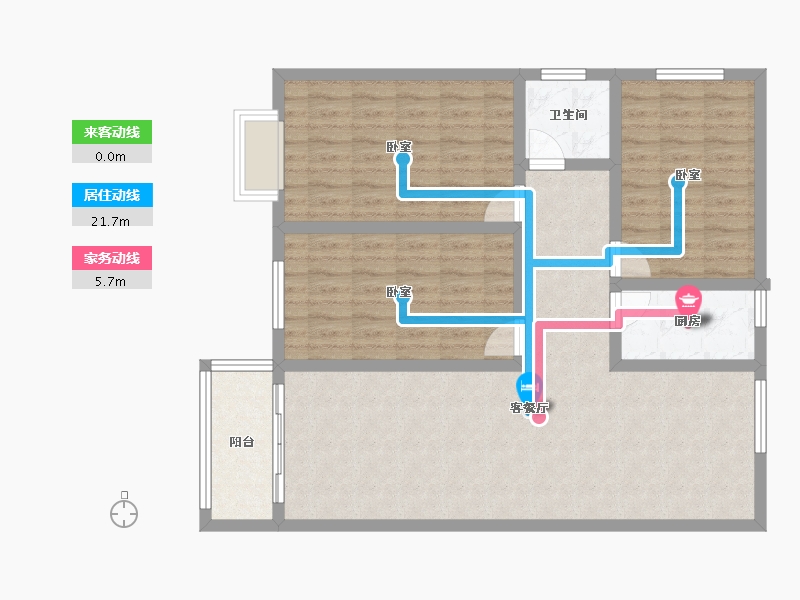 河南省-南阳市-亿安·天下城-97.30-户型库-动静线