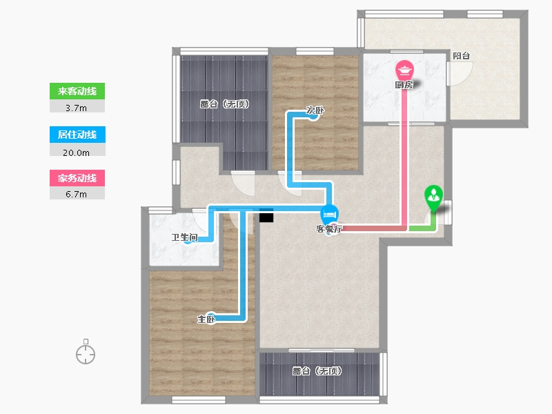 河南省-洛阳市-东陌映像-94.50-户型库-动静线