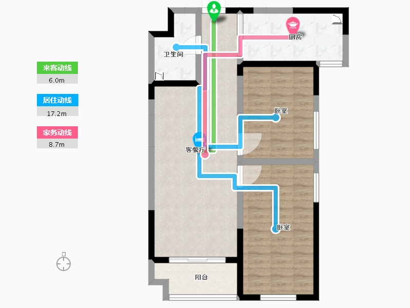 河南省-南阳市-名门中州府-78.13-户型库-动静线