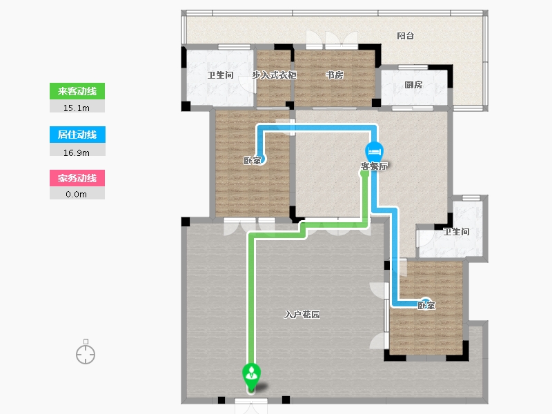 湖北省-宜昌市-交投十里春风-209.44-户型库-动静线