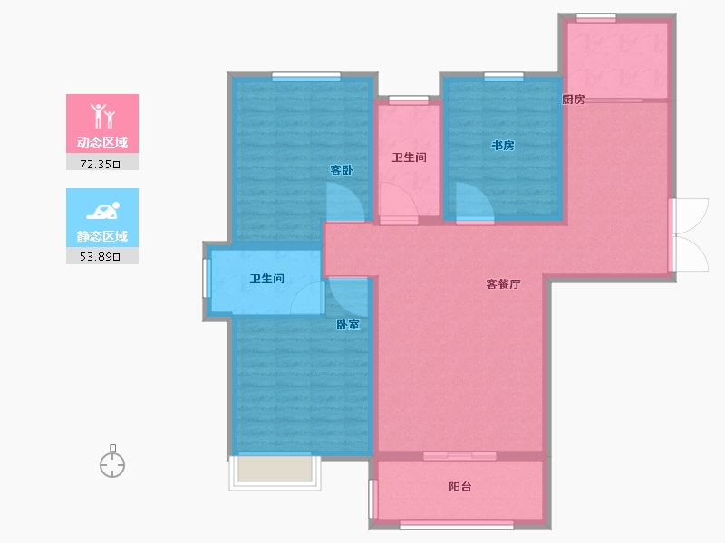 河南省-许昌市-懿合苑-114.00-户型库-动静分区