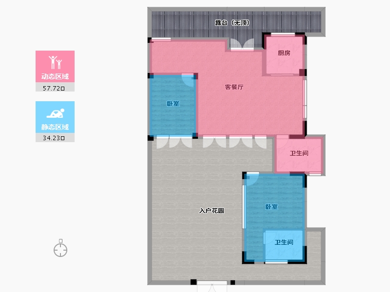 湖北省-宜昌市-交投十里春风-169.26-户型库-动静分区