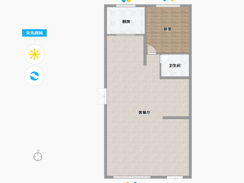 福建省-厦门市-三盛国际海岸-121.99-户型库-采光通风