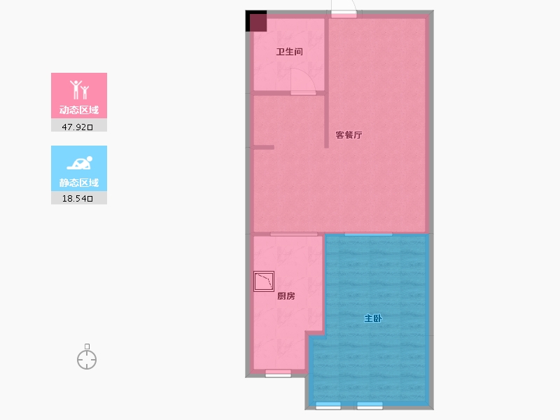 重庆-undefined-星耀天地-60.10-户型库-动静分区