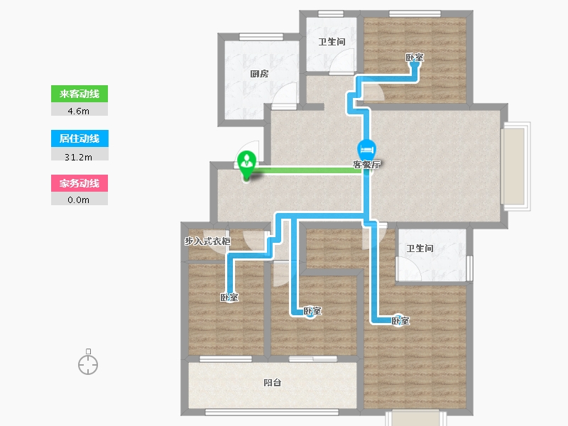 山东省-济宁市-睿湖印象-123.01-户型库-动静线