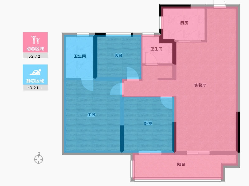 河南省-许昌市-博群上和境-92.00-户型库-动静分区