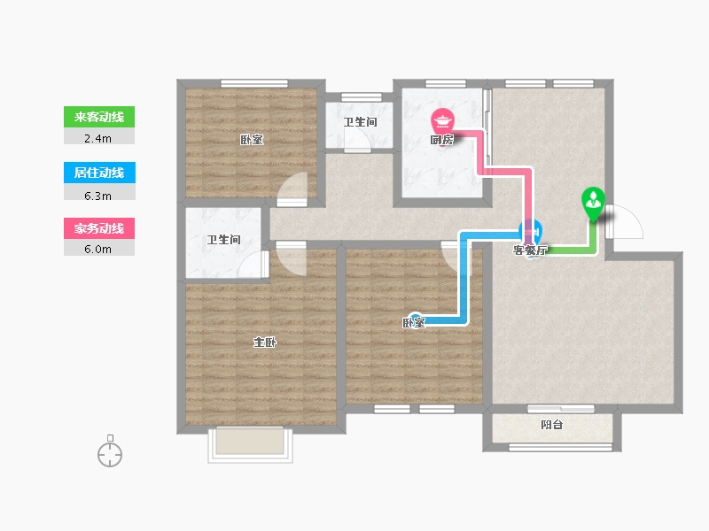 山东省-东营市-山东新汇御园-117.86-户型库-动静线