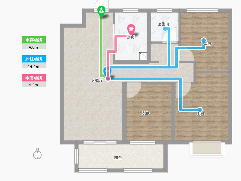 山东省-济南市-新城悦隽-92.01-户型库-动静线