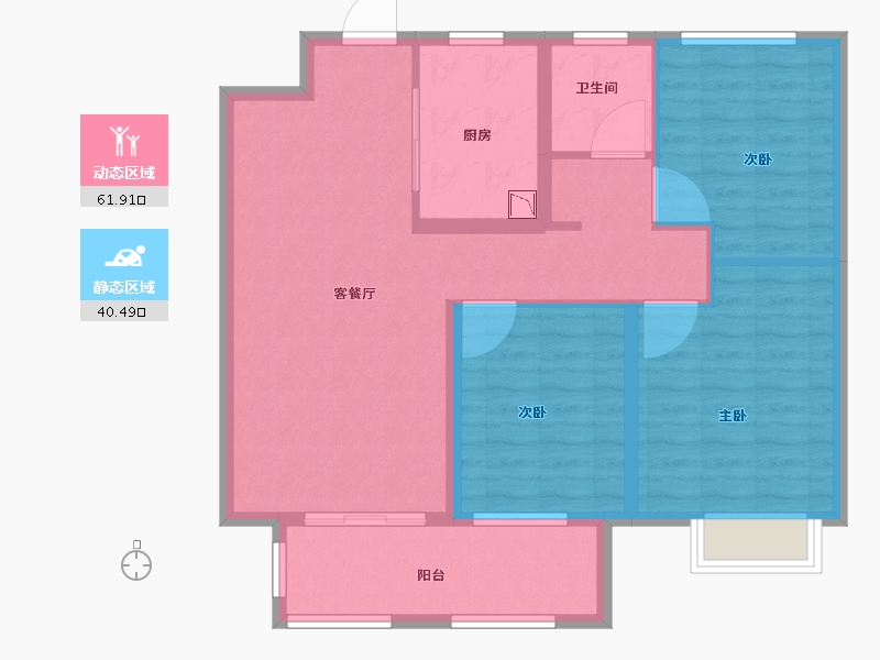 山东省-济南市-新城悦隽-92.01-户型库-动静分区