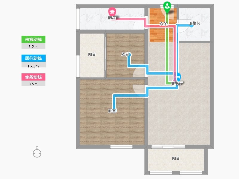 河南省-许昌市-新合作 （重复）-84.86-户型库-动静线