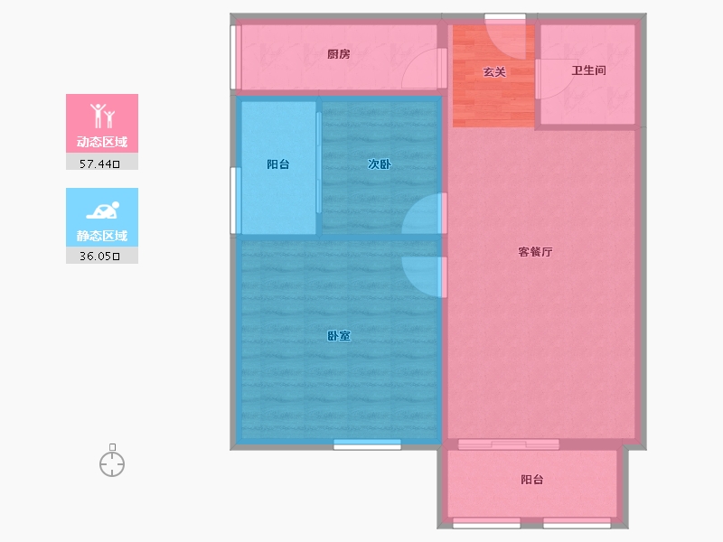 河南省-许昌市-新合作 （重复）-84.86-户型库-动静分区