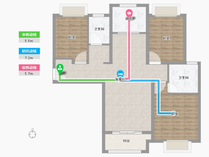 河南省-驻马店市-悦龙台-99.15-户型库-动静线