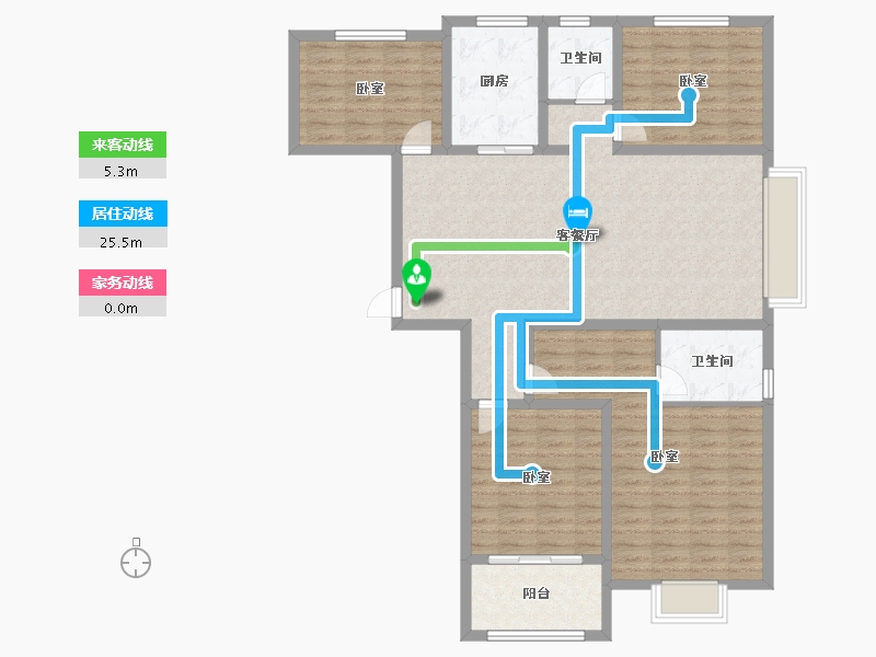 山东省-济宁市-睿湖印象-120.00-户型库-动静线