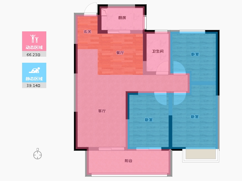 河南省-周口市-西华建业箕城上院-94.01-户型库-动静分区