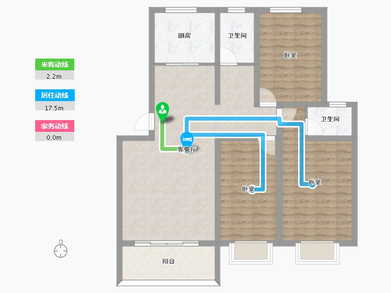 河南省-许昌市-荣城尚府-96.25-户型库-动静线