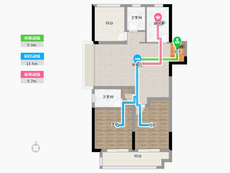 安徽省-滁州市-城市之星-89.68-户型库-动静线