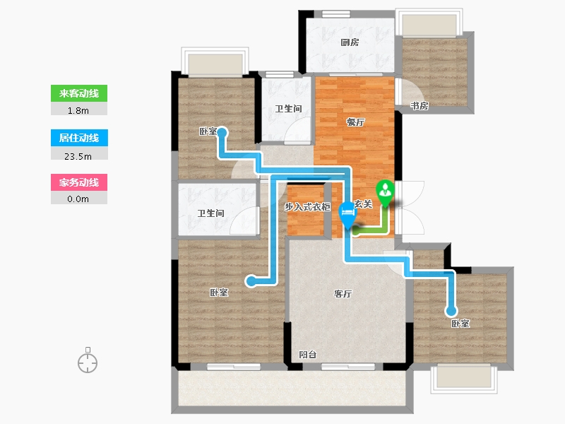 湖北省-武汉市-中建锦绣楚城-113.01-户型库-动静线