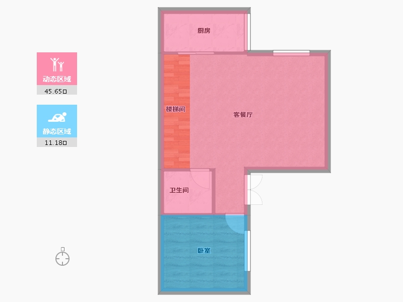 湖北省-武汉市-碧桂园温泉旅游城-51.91-户型库-动静分区