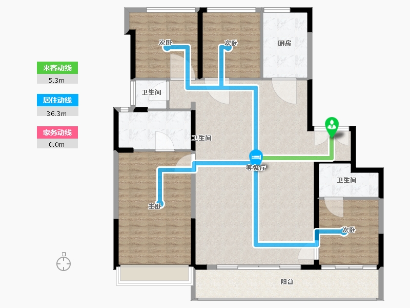 福建省-厦门市-建发养云-159.00-户型库-动静线