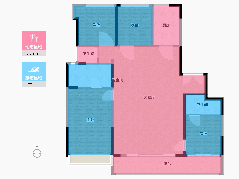 福建省-厦门市-建发养云-159.00-户型库-动静分区