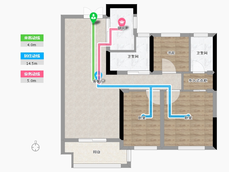 湖北省-十堰市-太学府-77.75-户型库-动静线