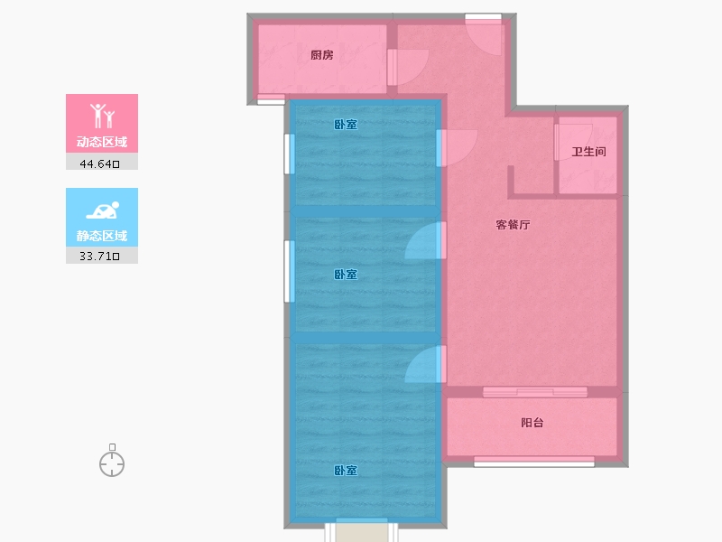 河南省-驻马店市-如意府-69.09-户型库-动静分区