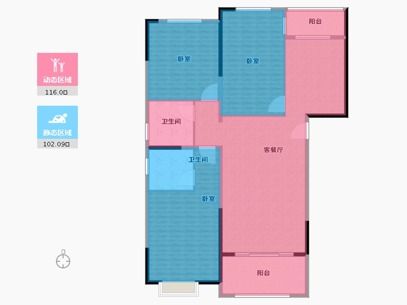 河南省-驻马店市-华源名城-202.00-户型库-动静分区